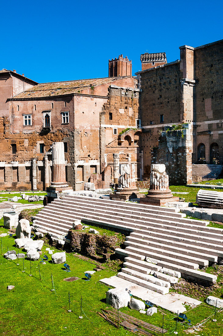 The Forum of Augustus, UNESCO World Heritage Site, Rome, Lazio, Italy, Europe