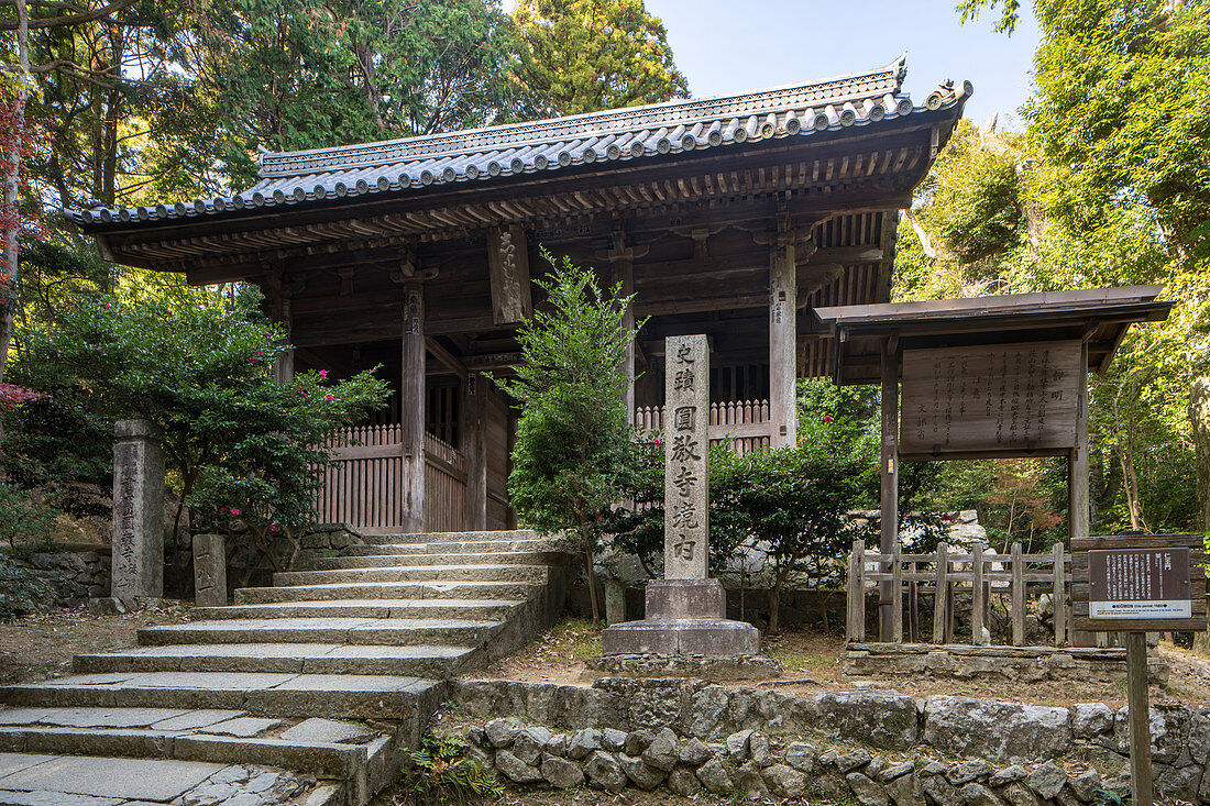 Shoshazan Engyo-ji temple on Mount Shosha, Himeji, Kansai, Japan, Asia