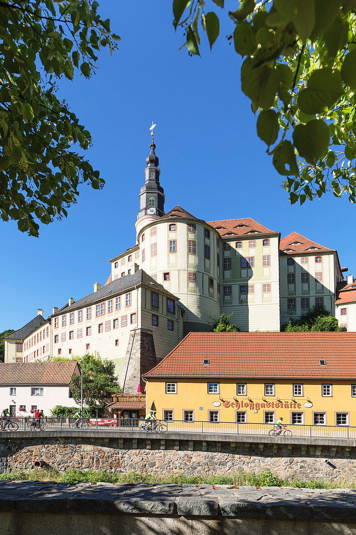 Weesenstein Castle, Mueglitztal Valley, Saxony, Germany, Europe