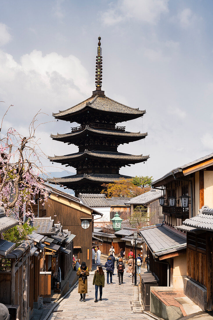 Yasaka Pagoda, Kyoto, Japan, Asia