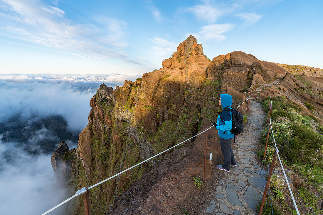 Pico do Arieiro, Region Funchal, Madeira, Portugal