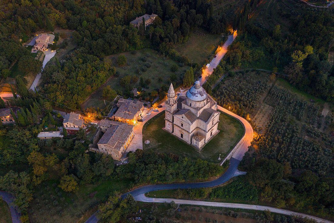 St. Biagio church, Montepulciano, Siena district, Tuscany, Italy, Europe