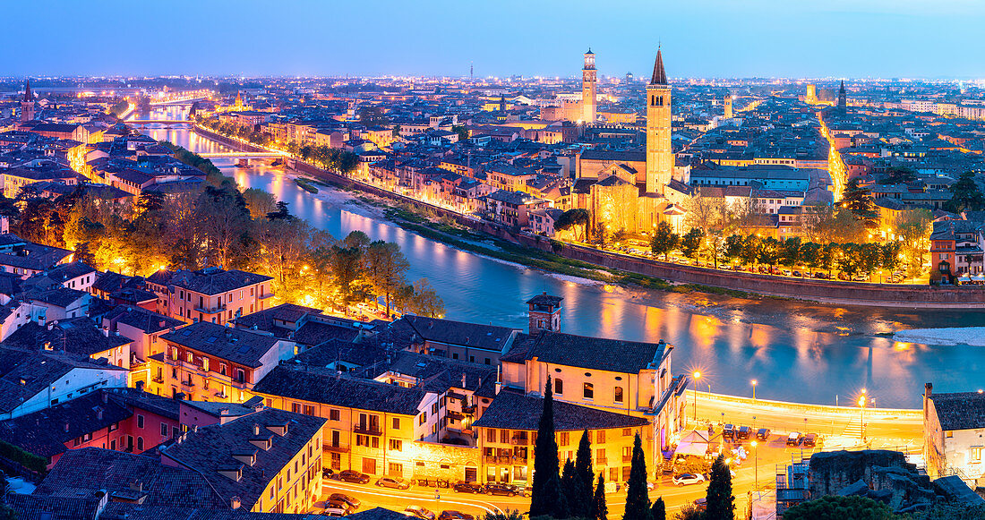 Verona Stadt, Venetien, Italien, Europa