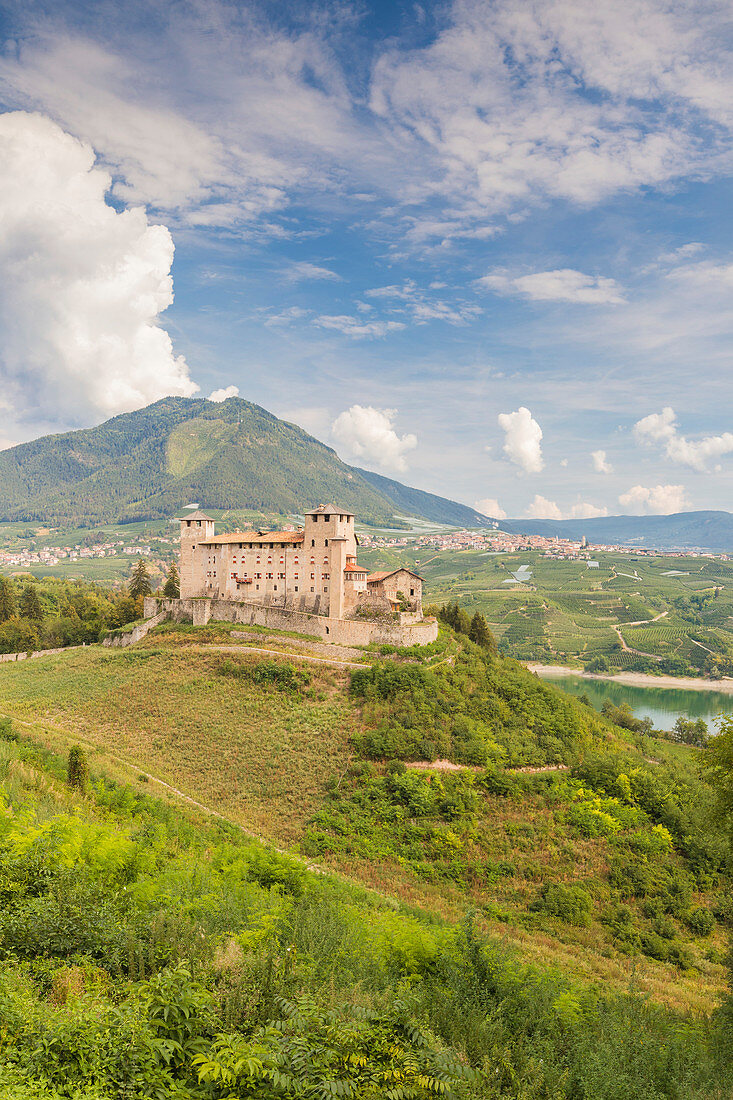 Castel Cles, Cles, Non valley, Trento province, Trentino Alto Adige, Italy, Europe