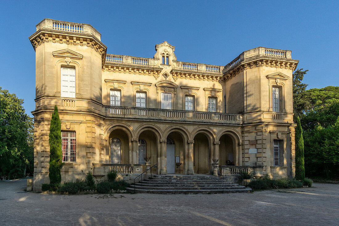 Le Château de Montauban, summer residence of the author Alphonse Daudet, Fontvielle, Provence, France
