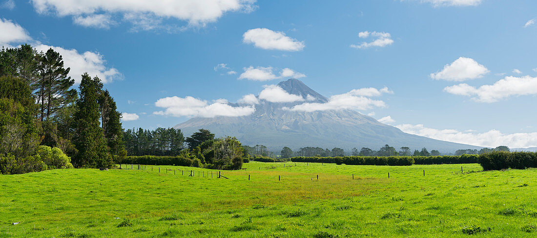 Mount Taranaki, nahe Statford, Taranaki, Nordinsel, Neuseeland, Ozeanien
