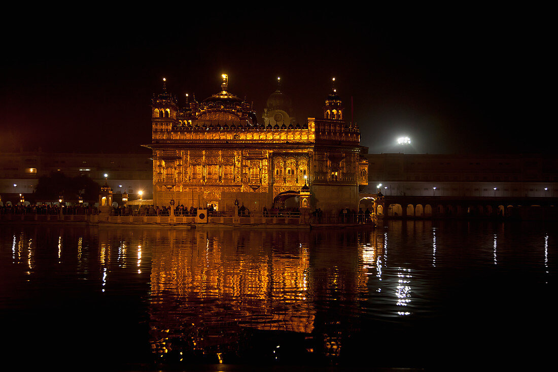 Der Goldene Tempel, Amritsar, Punjab, Indien