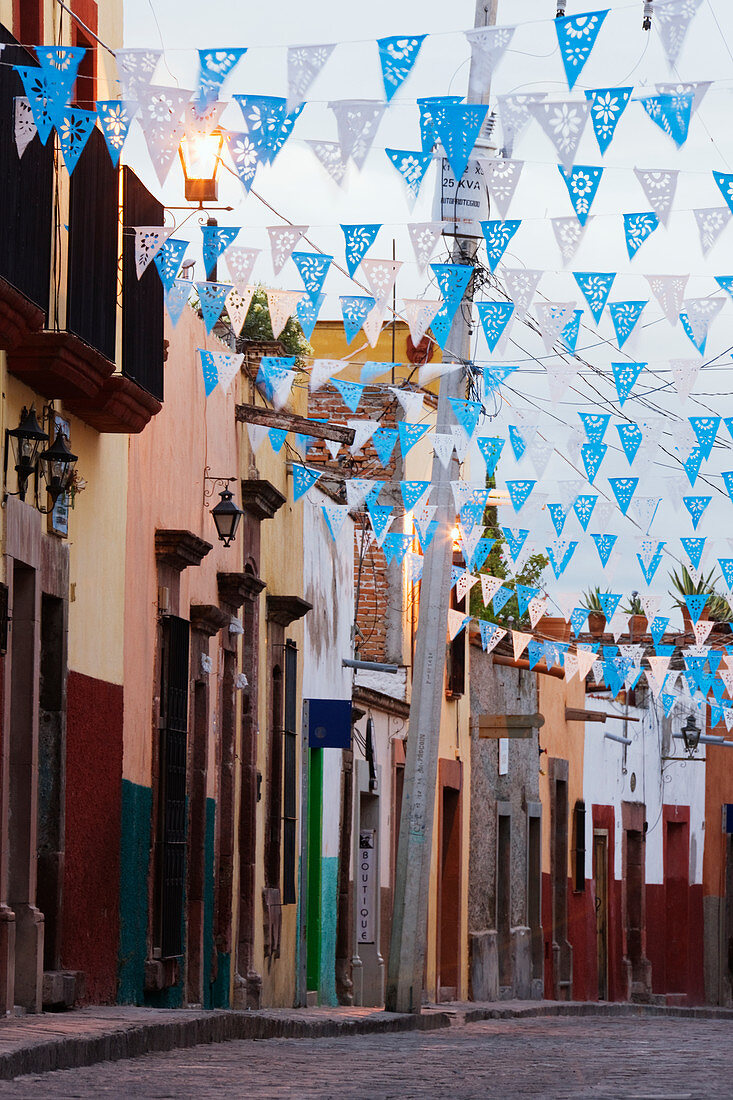 Papel Picado Streamers,San Miguel de Allende, Guanajuato, Mexico