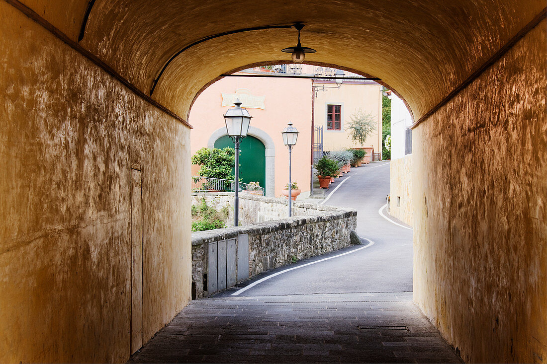 Street Scene, Greve in Chianti, Tuscany, Italy