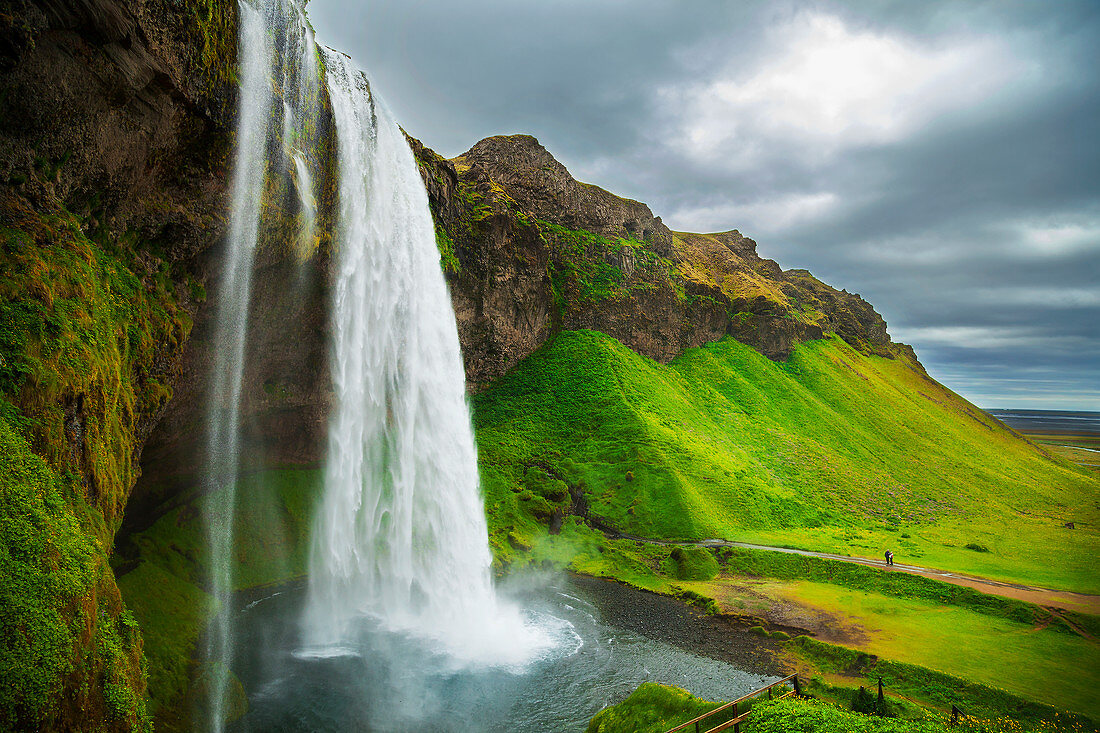 Seljalandsfoss Wasserfall, Island