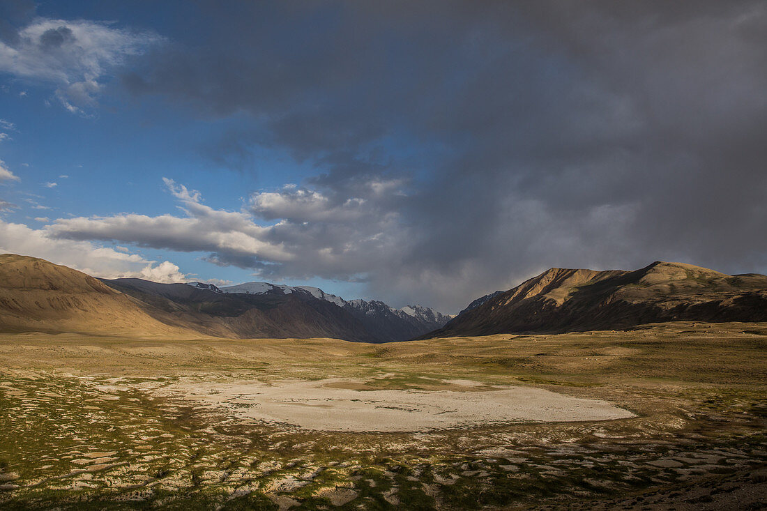 Mountain landscape in the Pamir, Afghanistan, Asia
