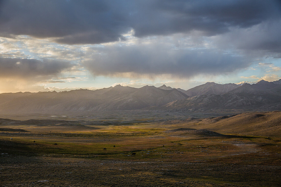 Pamir, border Afghanistan and Tajikistan, Asia