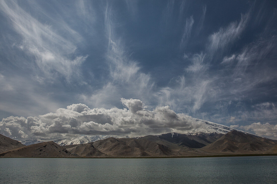 Lake Karakol in the Pamir, China, Asia