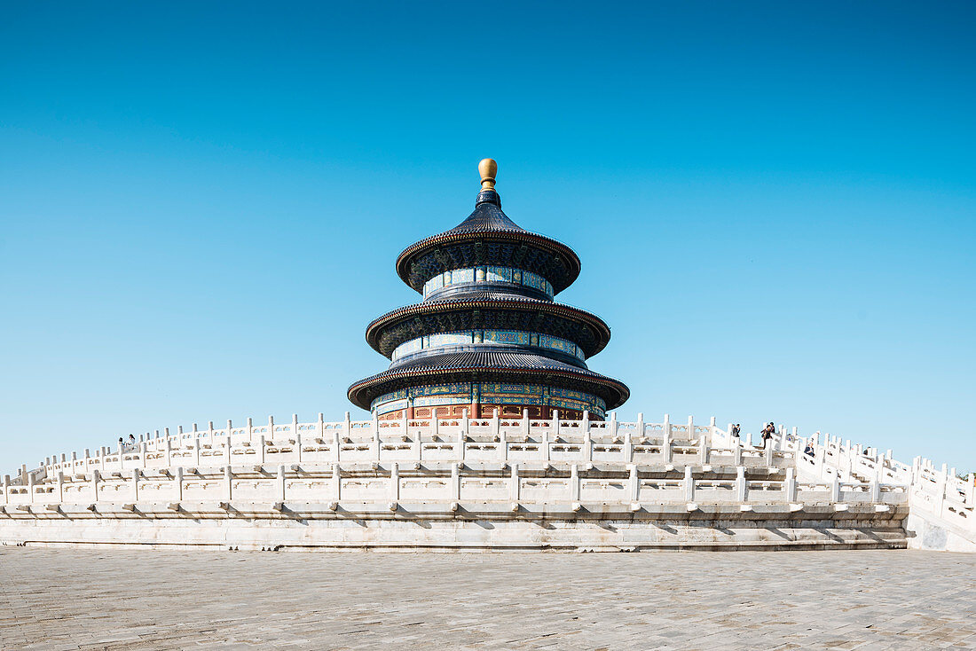 Gebetshalle für gute Ernten, Himmelstempel, UNESCO-Weltkulturerbe, Peking, China, Asien