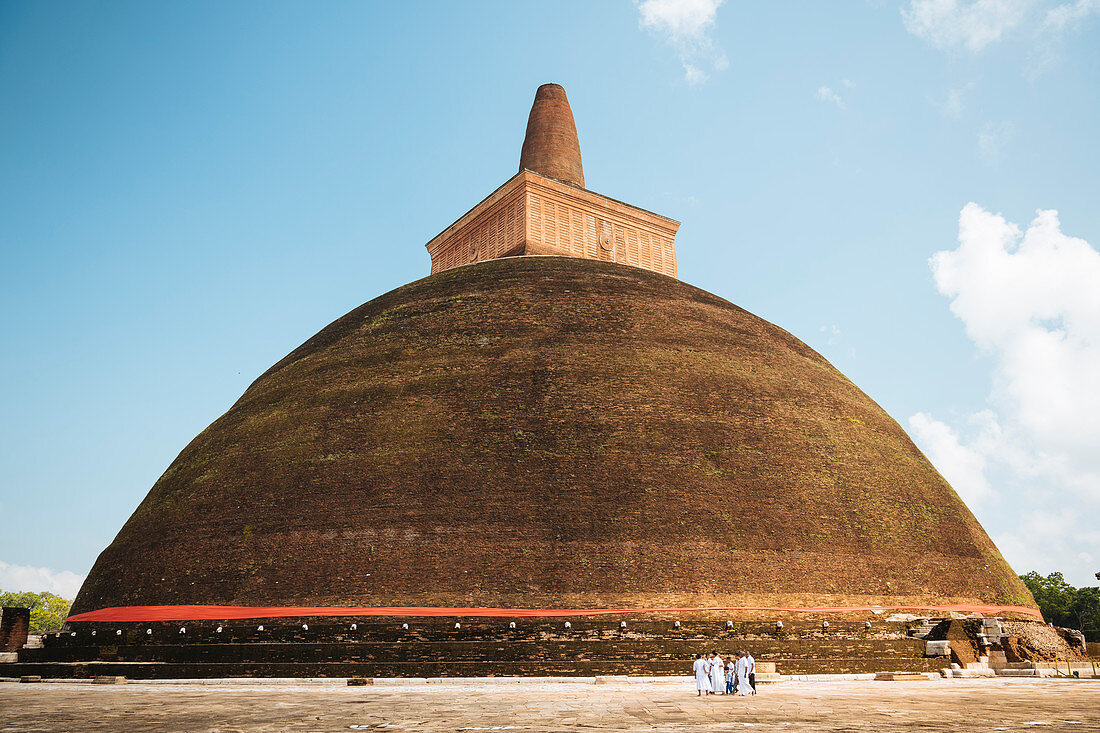 Abhayagiri Dagoba, Anuradhapura, UNESCO World Heritage Site, North Central Province, Sri Lanka, Asia