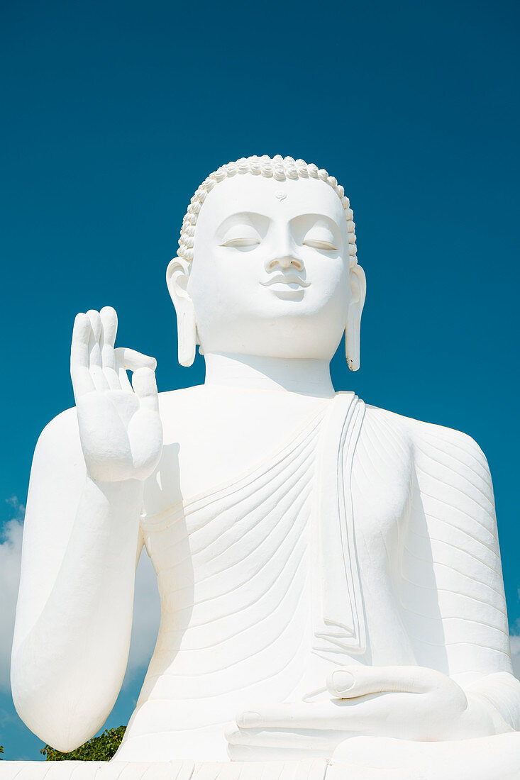 Buddha-Statue, Mihintale, zentrale Nordprovinz, Sri Lanka, Asien