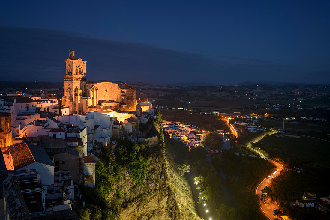 Arcos de la Frontera, Provinz Cadiz, Andalusien, Spanien, Europa