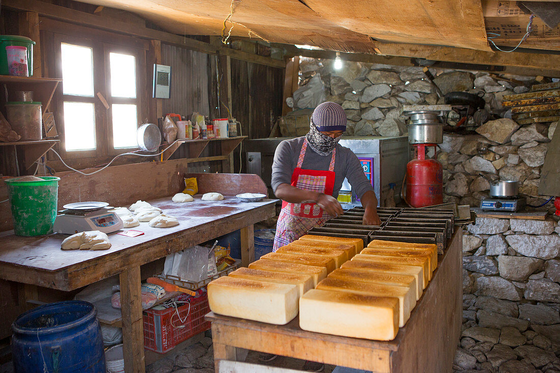 Bäckerei im Khumbu-Tal, auf dem Weg zum Mount Everest