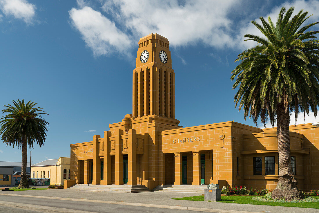 Westport Municipal Chambers, West Coast, Südinsel, Neuseeland, Ozeanien