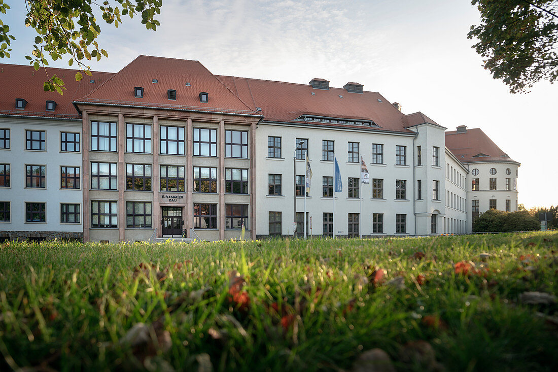 Rammler Bau, Technische Universität Bergakademie Freiberg, UNESCO Welterbe Montanregion Erzgebirge, Sachsen