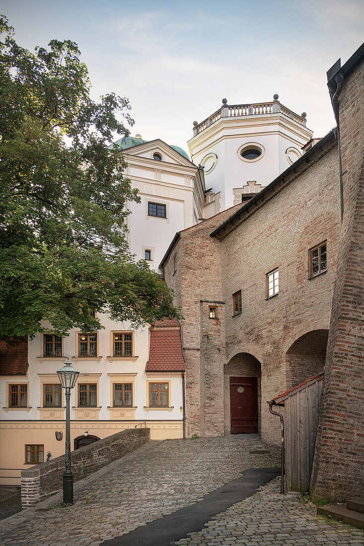 Water Tower At The Red Gate, UNESCO World Heritage Historic Water Management, Augsburg, Bavaria, Germany