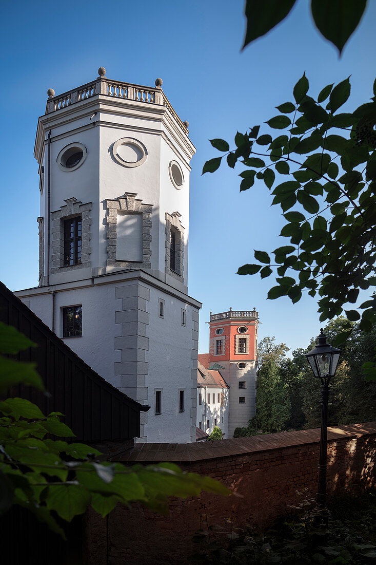 Wassertürme Am Roten Tor, UNESCO Welterbe Historische Wasserwirtschaft, Augsburg, Bayern, Deutschland