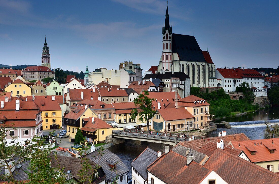 Krumlov on the Vltava, South Bohemia, Czech Republic