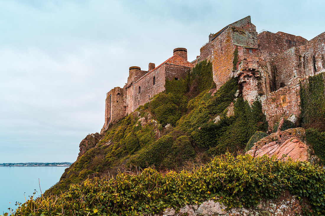 Mont Orgueil Castle, Jersey, Channel Islands, United Kingdom, Europe