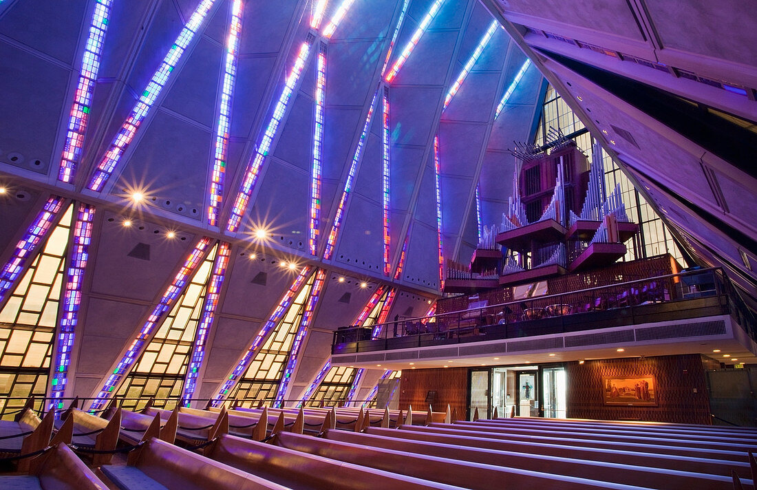 USAF Academy Cadet Chapel, Colorado Springs, Colorado, United States