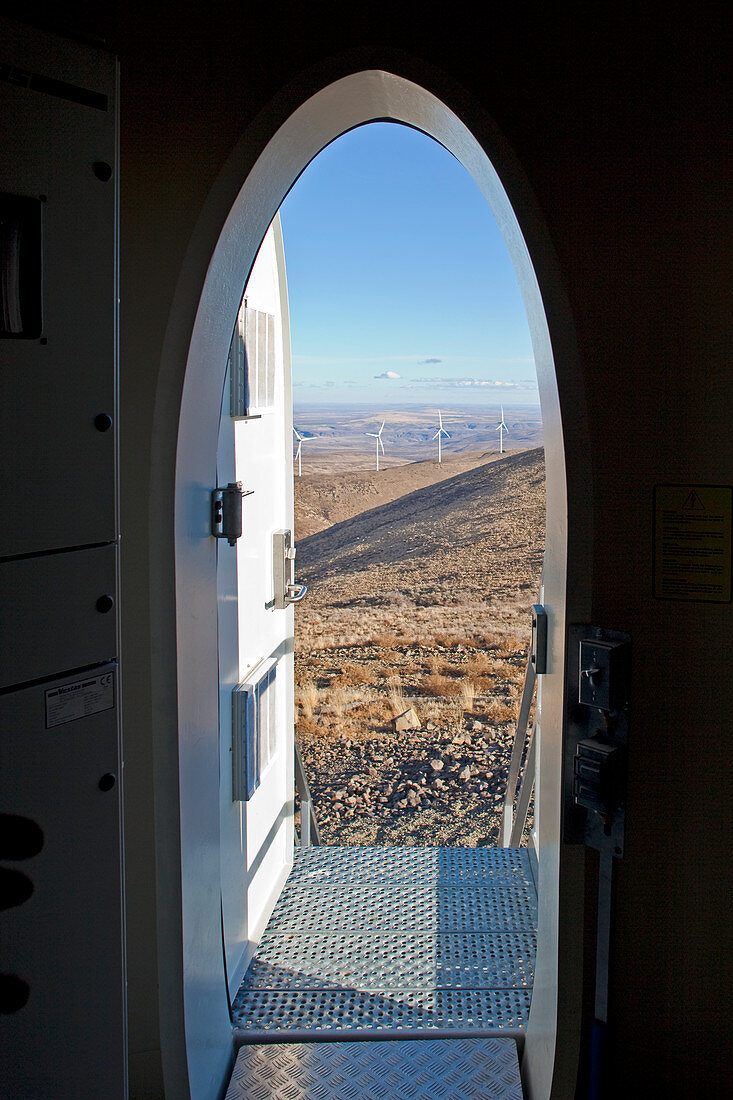 Inside Wind Turbine,Ellensburg, Washington, United States