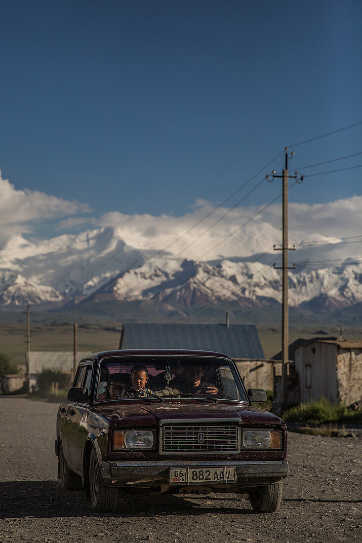 Sary Mogul in the Transala Mountains, Kyrgyzstan, Asia