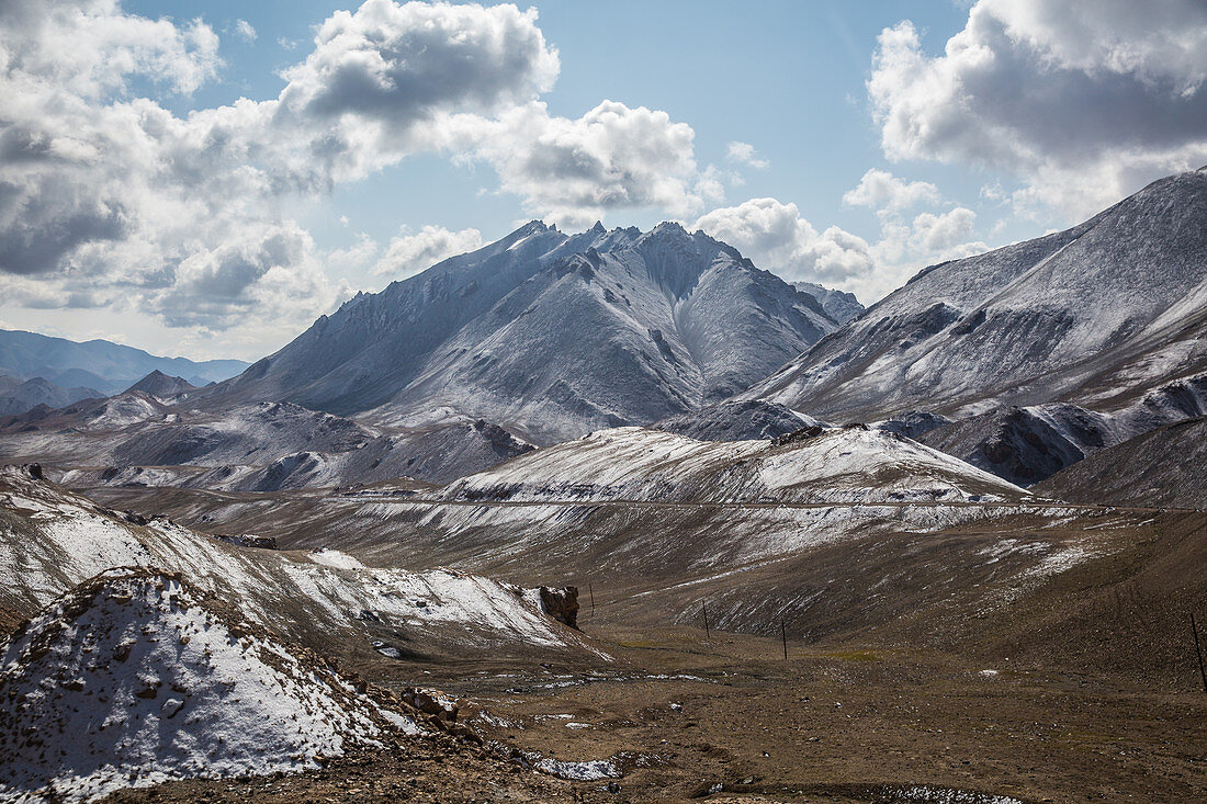 Pass Ak Baital, Pamir, Tajikistan, Asia