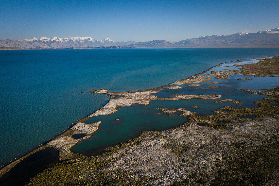Lake Karakul in Pamir, Tajikistan, Asia
