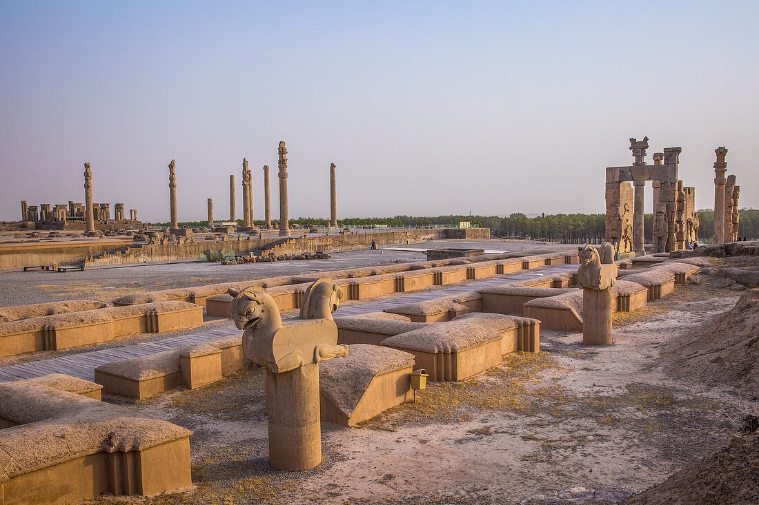 Antike Stadt Persepolis, Iran, Asien