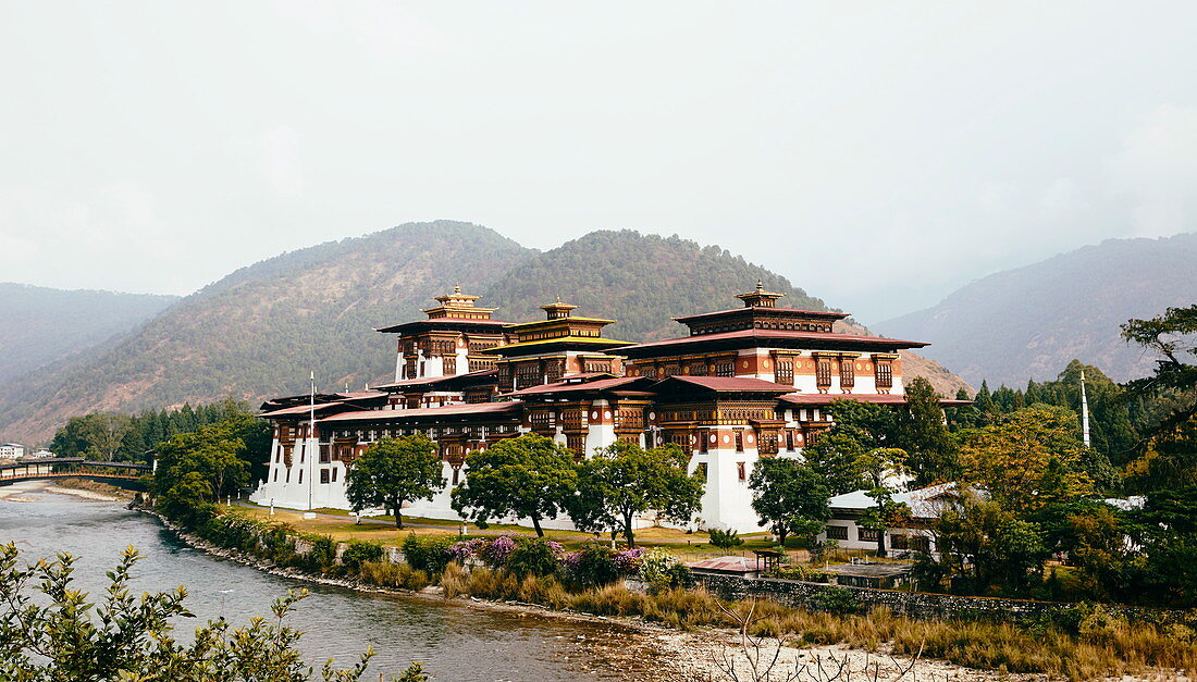 Punakha's Druk Pungthang Dechen Phodrang, Bhutan