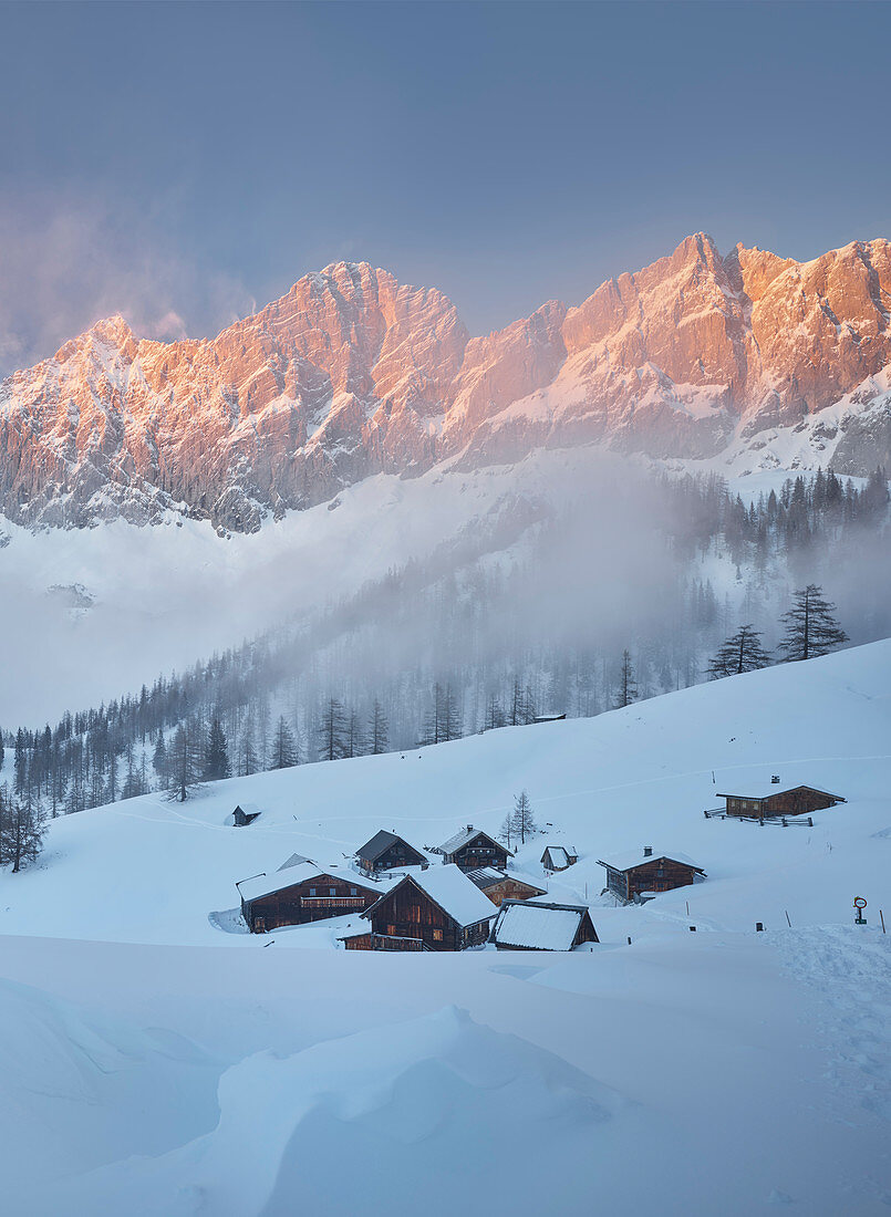 Neustattalm, Dachstein Südwand, Steiermark, Österreich