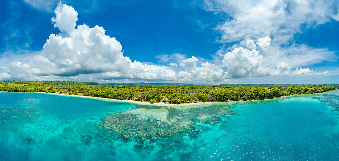 Aore Island, Espiritu Santo, Vanuatu, zusammengesetztes Bild