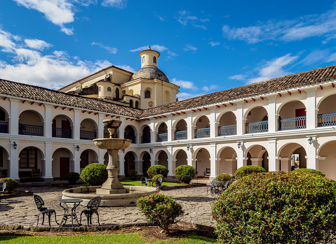 Hotel Dann Monasterio, ehemaliges Franziskanerkloster, Popayan, Cauca Department, Kolumbien, Südamerika
