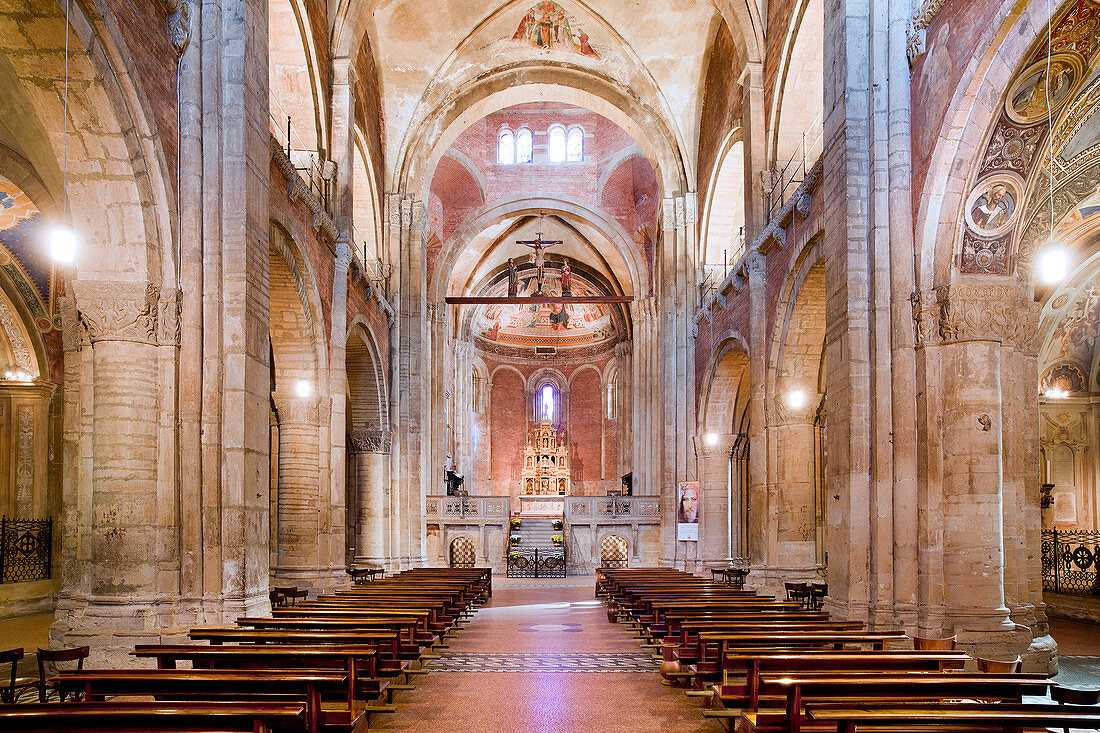 St. Michael church, Pavia, Lombardy, Italy, Europe