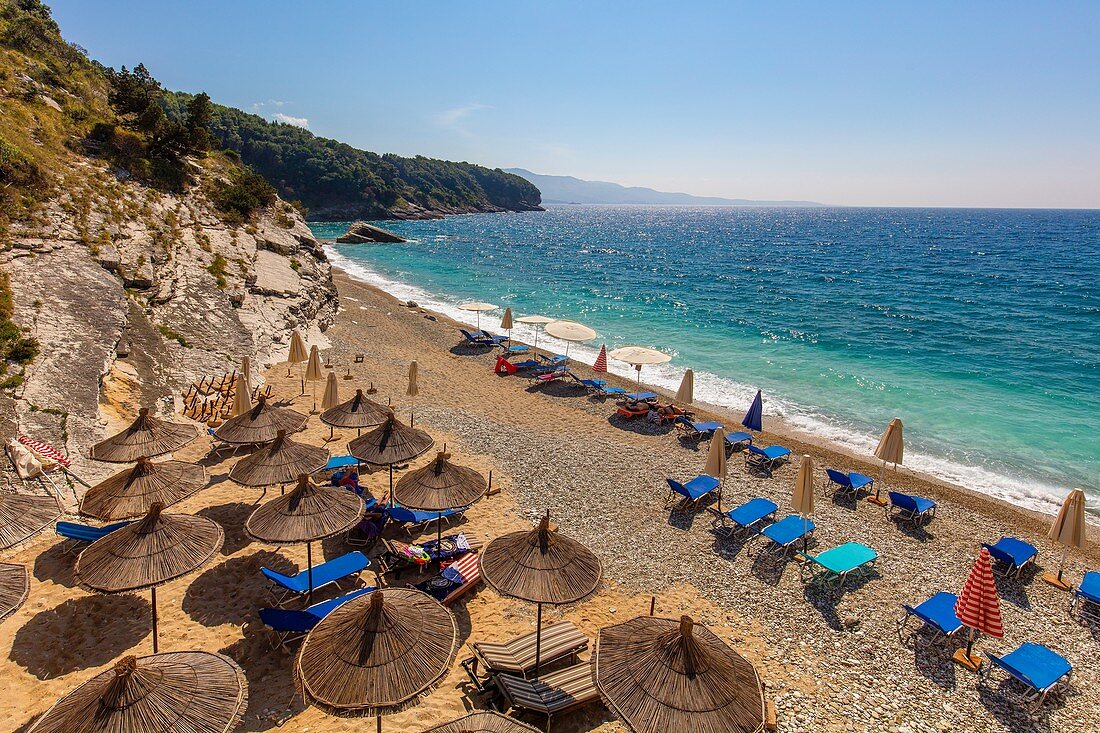 Pulbardha Beach, Himara, South coast, Albania, Europe