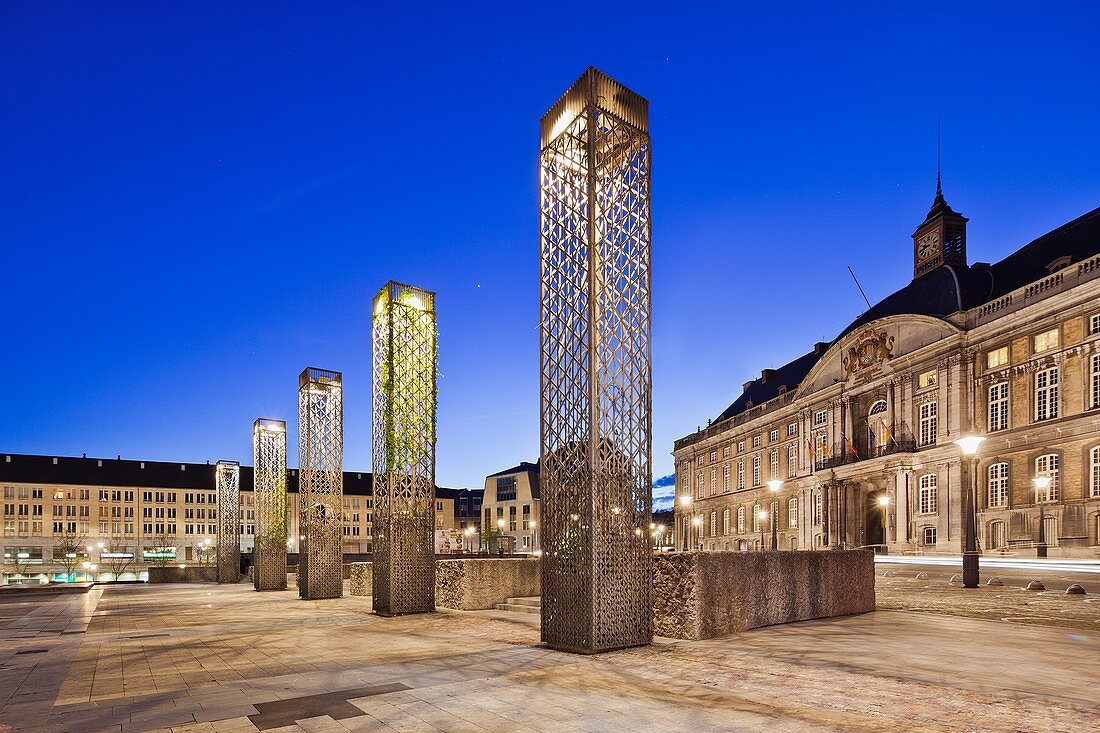 Place Saint Lambert, Liege, Belgium, Europe