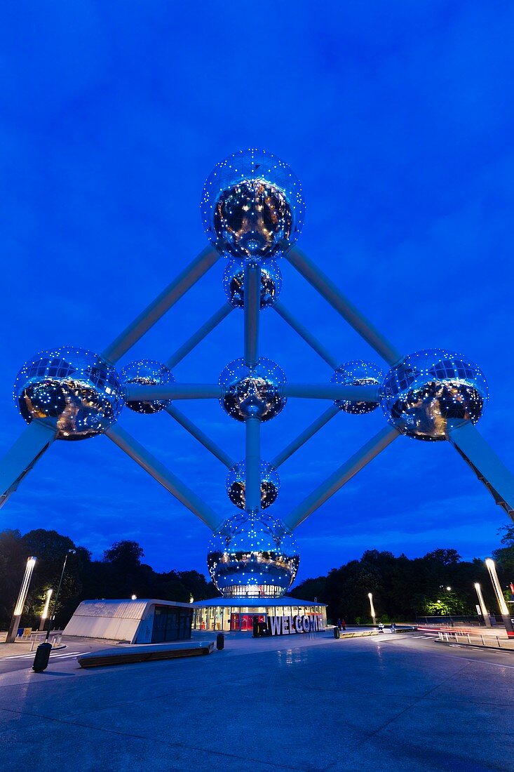 The Atomuim, Brussels, Belgium, Europe