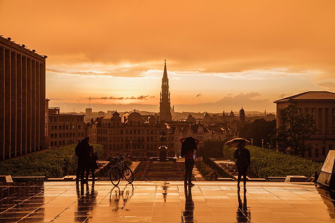 Mont des Arts, Brussels, Belgium, Europe