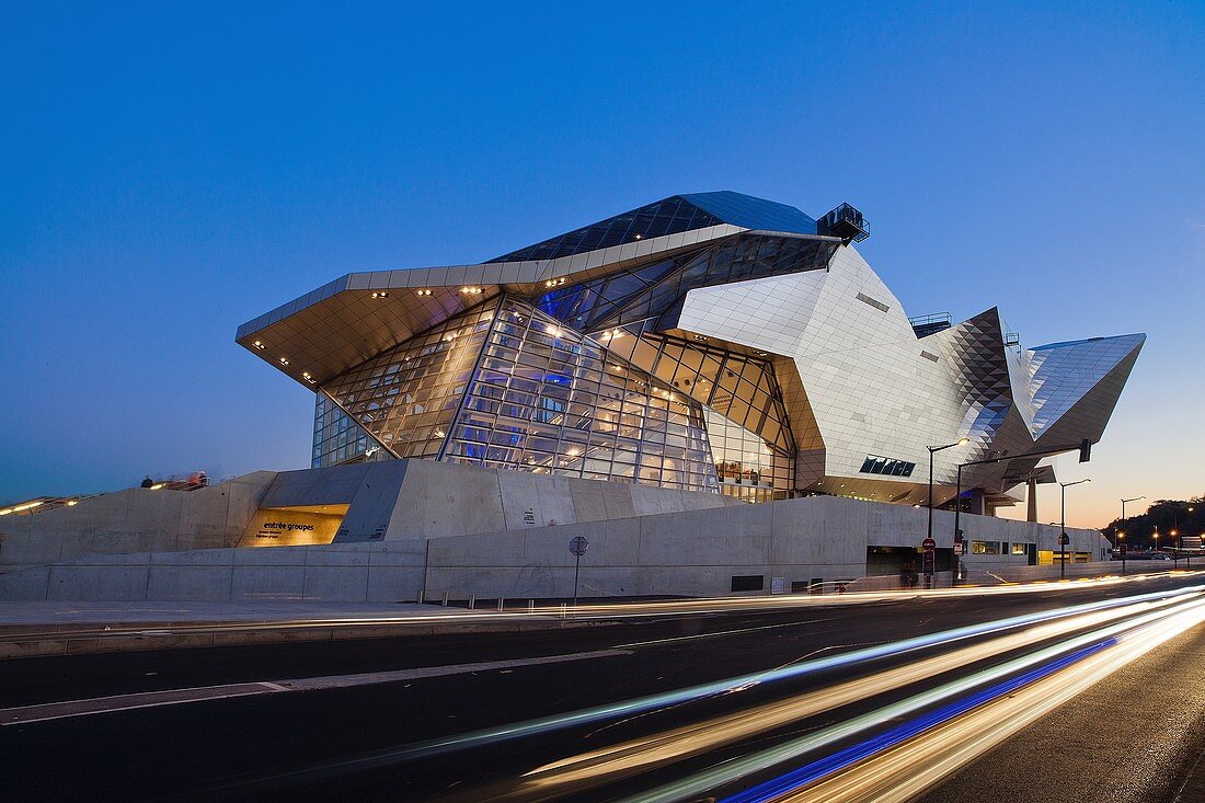 Confluence Museum, Confluence district, Lyon, Auvergne-Rhone-Alpes, France, Europe