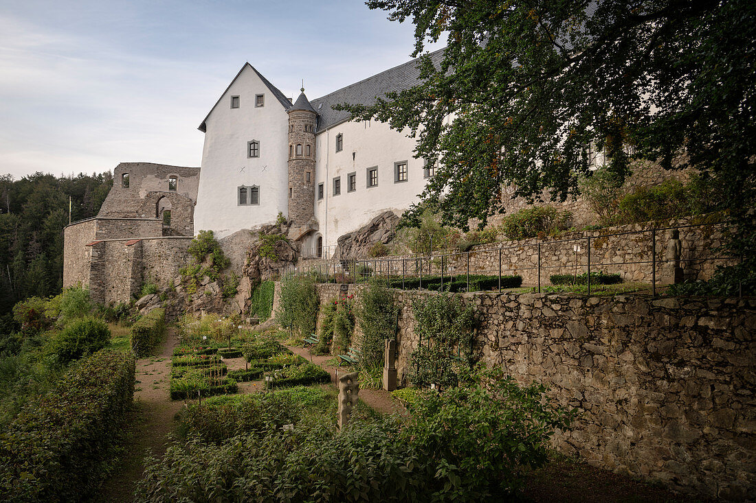 Schloss Lauenstein, UNESCO Welterbe Montanregion Erzgebirge, Lauenstein, Sachsen