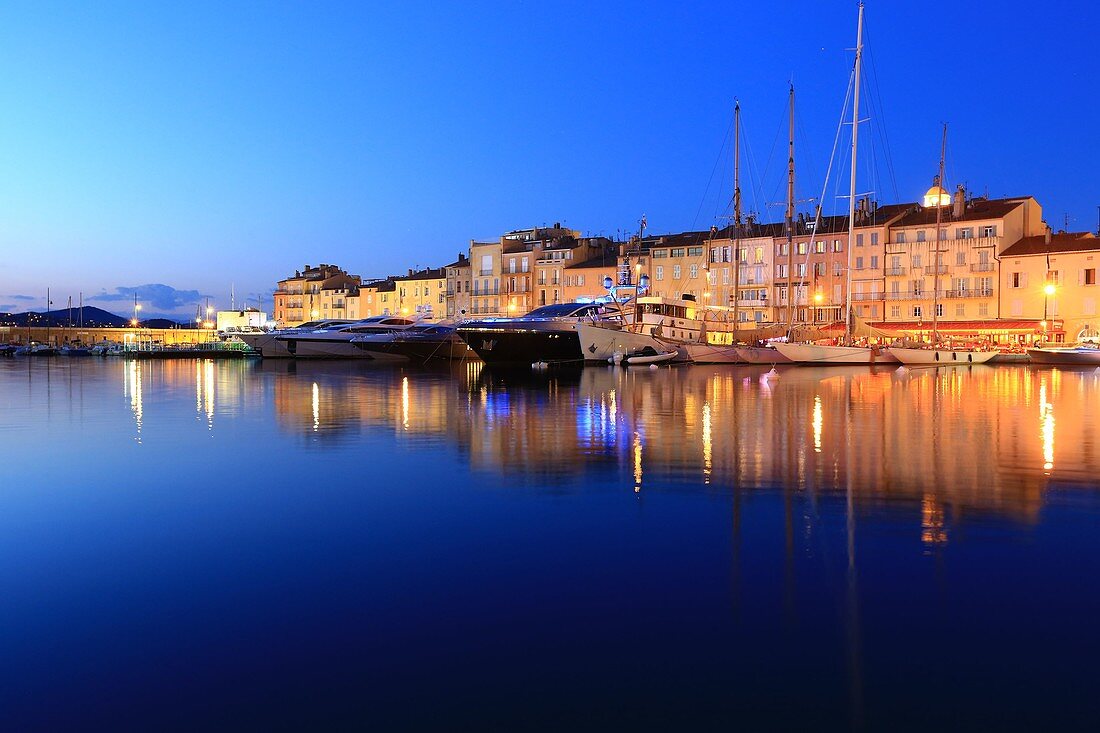 Der Hafen, Saint Tropez, Var, Frankreich