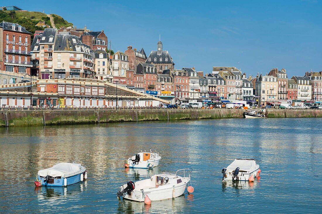 France, Seine Maritime, Le Treport, quay Francois I