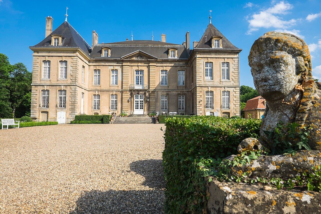 Frankreich, Mosel, Manom, La Grange-Schloss im Jahre 1731 errichtet