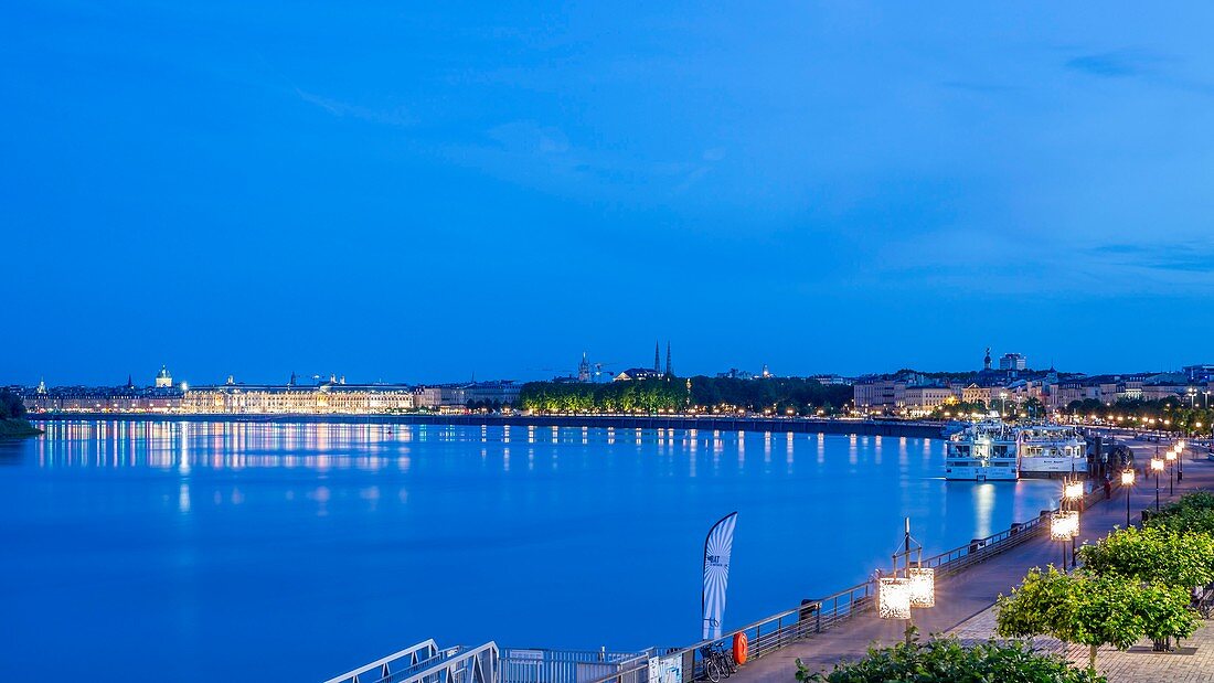 Frankreich, Gironde, Bordeaux, UNESCO Weltkulturerbe, 'Hafen des Mondes'