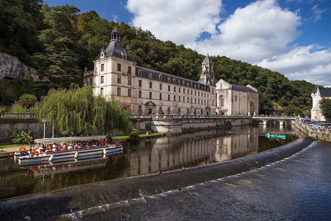 Frankreich, Dordogne, Brantome, Benediktinerabtei Saint Pierre de Brantome